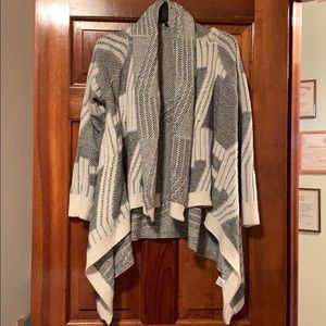 Black and white cardigan